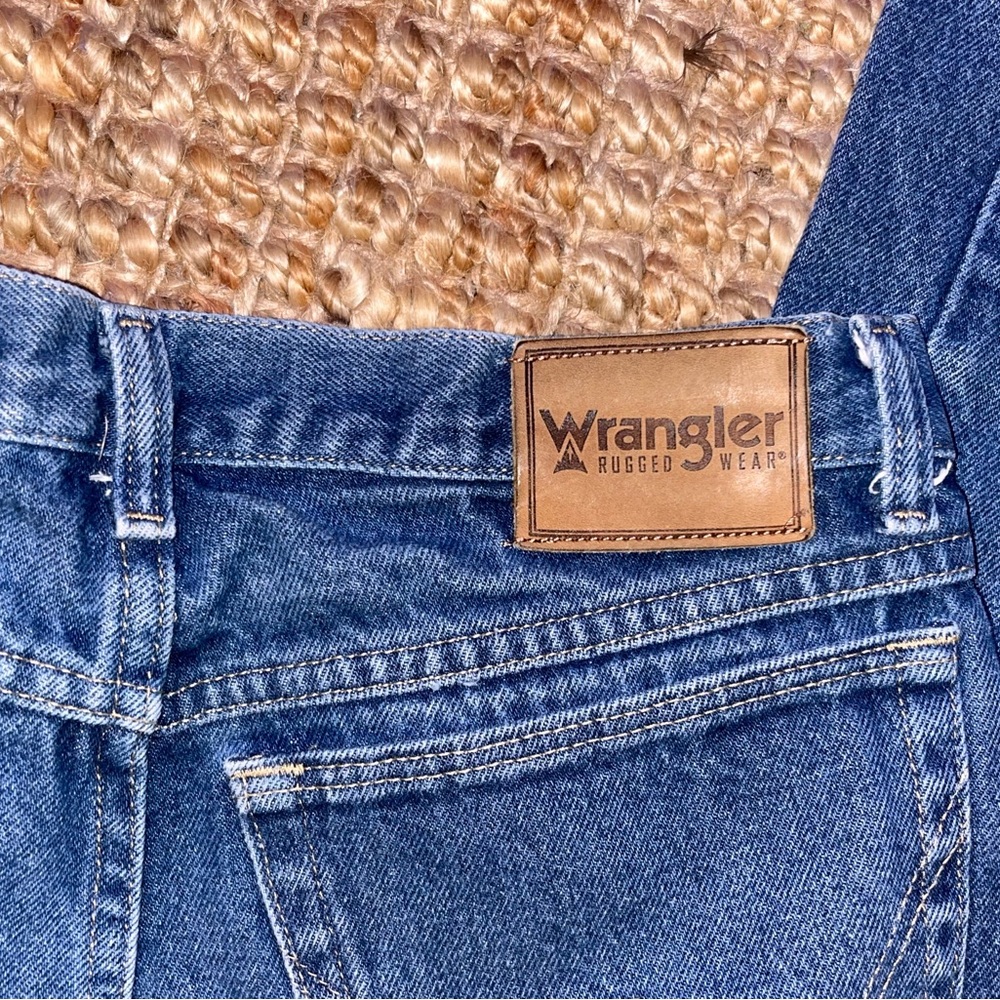 Vintage Wrangler Men's Relaxed Fit Blue Jeans - Picture 3 of 4